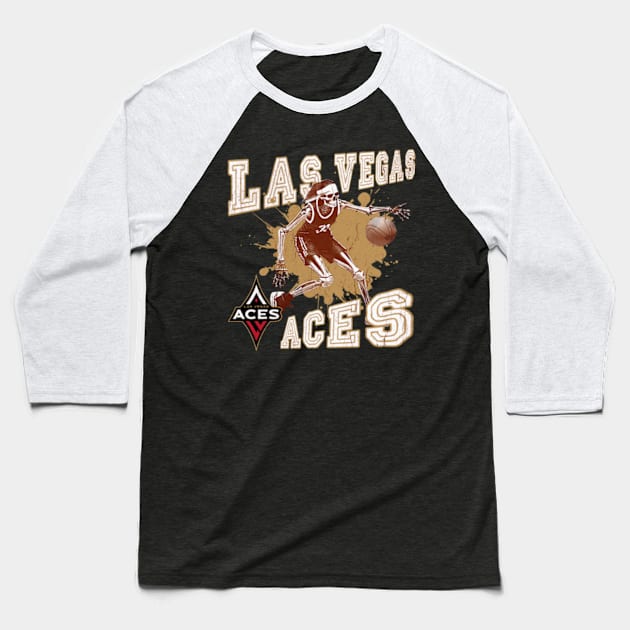 las vegas aces Baseball T-Shirt by AwurenSaja